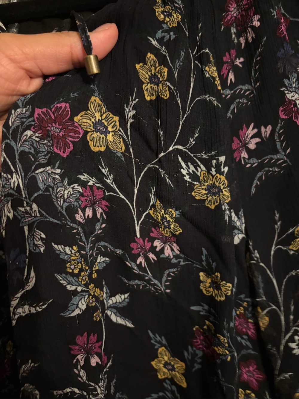 Sundance Acantha Floral Ruffle Top - Picture 7 of 8